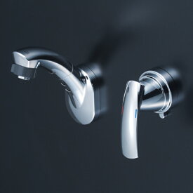 【KM8069T】 KVK 洗面 化粧室 水栓 交換用 壁取付タイプ シングル洗髪シャワー壁付タイプ