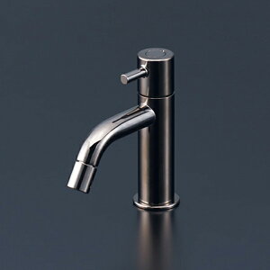 【LFK612X-BN】 KVK 洗面 化粧室 立水栓 水栓 カラー ダークブラックめっき