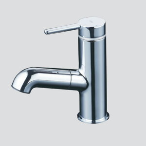 【FSL210DET】KVK 洗面用 シングルレバー式混合栓(eレバー)