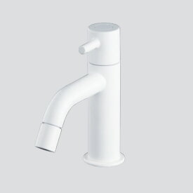 【LFK612X-M4】KVK 洗面用 立水栓13(泡沫)(マットホワイト) 立水栓(単水栓)
