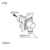楽天市場】排気トップff120 400型の通販