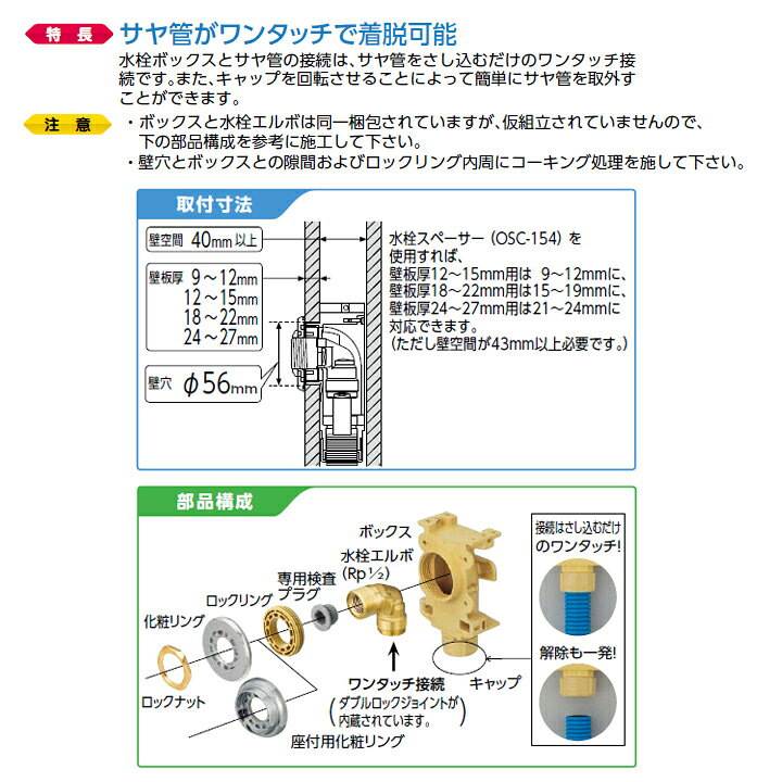 楽天市場】【WGX1-13LL22T】オンダ製作所 ダブルロックジョイント 