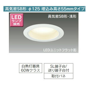 �yLEDD85001N�z���� �_�E�����C�g LED���j�b�g�t���b�g�` ���C��SB�` ��������125 �ytoshiba�z