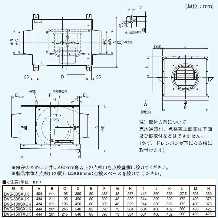 楽天市場】【DVS-50SXUK】東芝 換気扇 ストレートダクトファン 消音 