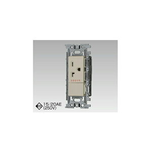 �yNDG2711E�iCW�j�z���� WIDE-i�R���Z���g 15A20A���p250V �ڒn�R���Z���g �E�H�[���x�[�W�� �yTOSHIBA�z