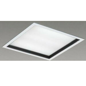 【LEKR760101KL-LD9】東芝 LEDベースライト TENQOOスクエア パネルタイプ 深枠(黒)パネル 埋込形□600 色温度3000K Ra83 FHP45 形×4