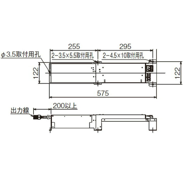 東芝 LEK-500016A04D MRI室用ダウンライト 受注生産品 MRI室用ダウンライト専用電源ユニット §