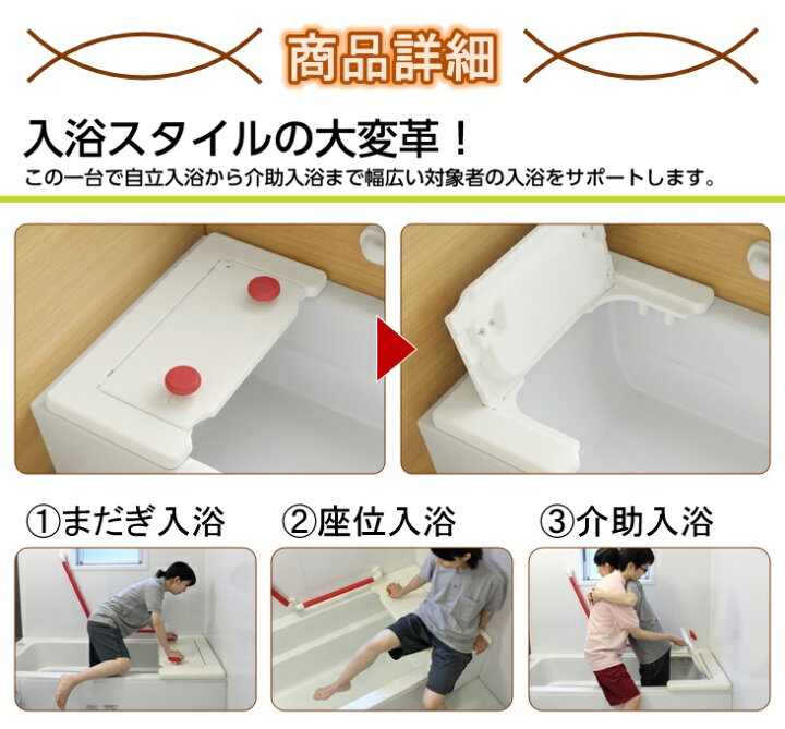 楽天市場】安寿 バスボード 移乗台/入浴用品・サポート台・介助・介護  