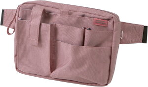 クツワ 文具エプロンバッグ マチ付 ピンク BE020PK