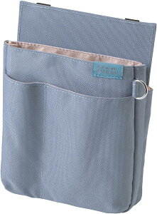 クツワ 文具エプロンバッグ 薄マチ ブルー BE025BL