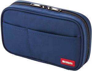 リヒトラブ A7551-11Nペンケース ブックタイプ 藍【スマートフィット 収納 ケース ファイル】