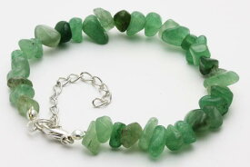 【ブレスレット】さざれチップ アベンチュリン 【パワーストーン 天然石 アクセサリー レディース メンズ】