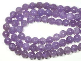 【丸ビーズ】ローズアメジスト (EX) 12mm (ブレスレット約1本分) 【パワーストーン 天然石 アクセサリー 半連売り】