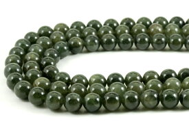【丸ビーズ】グリーンルチルクォーツ (2A) 8mm (ブレスレット約1本分) 【パワーストーン 天然石 アクセサリー 半連売り】