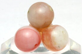 【丸ビーズ】オパール(ピンク) (3A) 10mm 粒売り(2個セット) 【パワーストーン 天然石 アクセサリー】