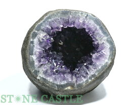 ☆一点物☆【原石】アメジスト カペーラ (6A) (ウルグアイ産) ドーム型 (台無) No.26【パワーストーン 天然石 アクセサリー レディース メンズ】