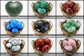 【置き石】ハート型 L 約40×45mm [1個売り] 【パワーストーン 天然石 アクセサリー】