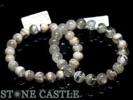 ☆高品質☆【ブレスレット】ホワイトガーデンファントムクォーツ (3A) (約9～9.5mm) 【パワーストーン 天然石 アクセサリー レディース メンズ】