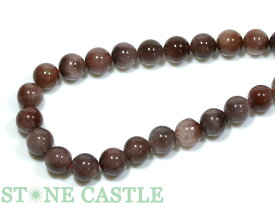 【丸ビーズ】レッドルチルクォーツ 8mm (23粒セット) No.02 (数量限定商品)【パワーストーン 天然石 アクセサリー 1連売り】