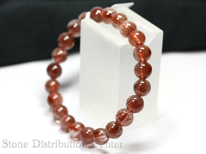 楽天市場】☆高品質☆【ブレスレット】レッドルチルクォーツ (5A) (約  