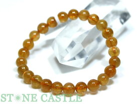 ☆一点物☆【ブレスレット】オレンジトルマリン (5A) No.11 (約7.5〜8mm) (ケース付)【パワーストーン 天然石 アクセサリー レディース メンズ】