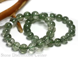 ☆高品質☆【ブレスレット】グリーンルチルクォーツ (3A) (約12.5～13mm)※DM便・ネコポス不可※【パワーストーン 天然石 アクセサリー レディース メンズ】