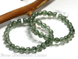 ☆高品質☆【ブレスレット】グリーンルチルクォーツ (3A) (約7～7.5mm)※DM便・ネコポス不可※【パワーストーン 天然石 アクセサリー レディース メンズ】