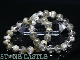 ☆高品質☆【ブレスレット】ホワイトガーデンファントムクォーツ (3A) (約11.5～12mm) 【パワーストーン 天然石 アクセサリー レディース メンズ】