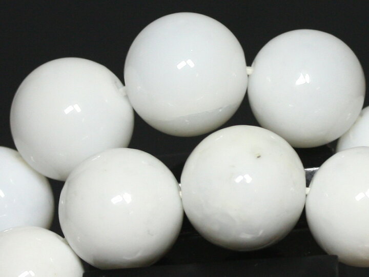 楽天市場】☆高品質☆【ブレスレット】ホワイトオパール (約13～13.5mm 