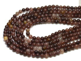 【丸ビーズ】パープルアベンチュリン 6mm (ブレスレット約1本分) 【パワーストーン 天然石 アクセサリー 半連売り】