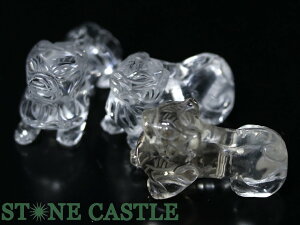 【彫刻置物】ヤアズ 水晶 ★特価★【パワーストーン 天然石 アクセサリー】