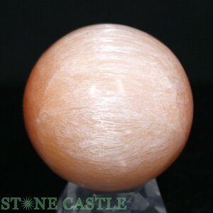 ☆一点物☆【置き石】丸玉 オレンジセレナイト 約79mm No.11【パワーストーン 天然石 アクセサリー】