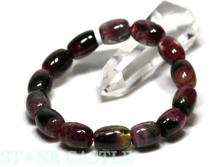 楽天市場】☆高級一点物☆【ブレスレット】ウォーターメロントルマリン  