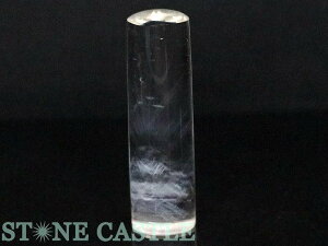 ☆印鑑一点物☆【開運&風水アイテム】 印鑑 エンジェルラダークォーツ (約18mm) No.12 手彫り彫刻代金込み 【パワーストーン 天然石 アクセサリー】