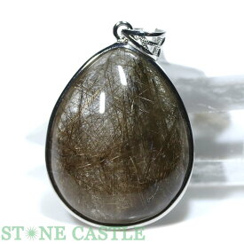 ☆一点物☆【ペンダント】シルバールチルクォーツ (3A) No.69【パワーストーン 天然石 アクセサリー レディース メンズ】