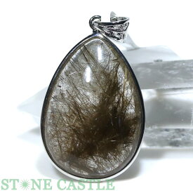 ☆一点物☆【ペンダント】シルバールチルクォーツ (3A) No.71【パワーストーン 天然石 アクセサリー レディース メンズ】