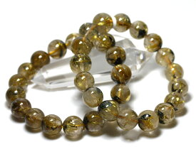 ☆高品質☆【ブレスレット】太陽タイチンルチルクォーツ (3A) (約11.5〜12mm) (ケース付)【パワーストーン 天然石 アクセサリー レディース メンズ】