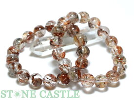 ☆高品質☆【ブレスレット】アイアンクォーツ (ヘマタイトインクォーツ) (3A) (約12～12.5mm) (ケース付) 【パワーストーン 天然石 アクセサリー レディース メンズ】