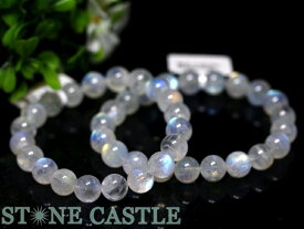 ☆高品質☆【ブレスレット】ムーンストーン (6A) (約11～11.5mm) (ケース付) 【パワーストーン 天然石 アクセサリー レディース メンズ】