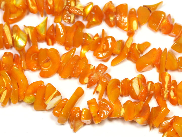 楽天市場】【さざれビーズ】ゴールデンマザーオブパール (大粒) 約80  