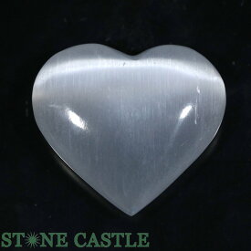 【置き石】セレナイト ハート 各種【パワーストーン 天然石 アクセサリー レディース】
