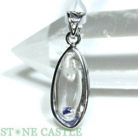 ☆一点物☆【ペンダント】ブルーフローライトインクォーツ (3A) No.78【パワーストーン 天然石 アクセサリー レディース メンズ】
