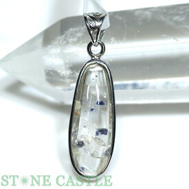 ☆一点物☆【ペンダント】ブルーフローライトインクォーツ (3A) No.79【パワーストーン 天然石 アクセサリー レディース メンズ】