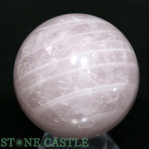 ☆一点物☆【置き石】丸玉 マダガスカルローズ 約80mm No.02【パワーストーン 天然石 アクセサリー 半連売り】