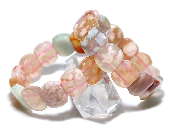 楽天市場】☆高品質☆【ブレスレット】桜瑪瑙 (3A) バングル 約15x18mm 