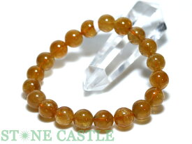☆一点物☆【ブレスレット】オレンジトルマリン (5A) No.08 (約9.5～10mm) (ケース付) 【パワーストーン 天然石 アクセサリー レディース メンズ】