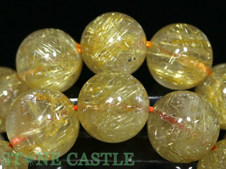楽天市場】☆高品質☆【ブレスレット】ゴールデンルチルクォーツ (5A 