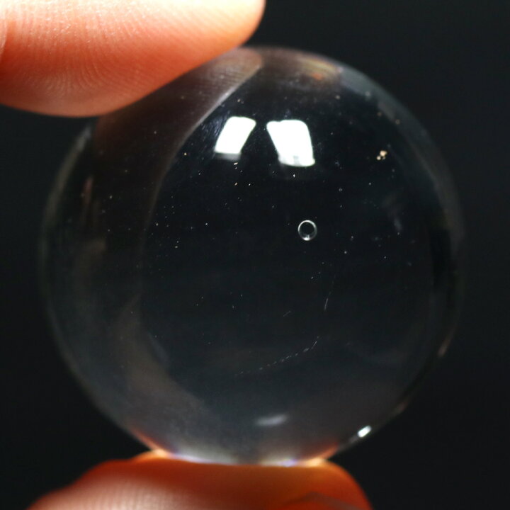 楽天市場】【置き石】丸玉 人工水晶 (台無) 110mm 【パワーストーン 