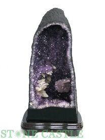 ☆一点物☆【原石】アメジスト カペーラ (3A) (ウルグアイ産) (台付) (18.85kg) No.07【パワーストーン 天然石 アクセサリー レディース メンズ】