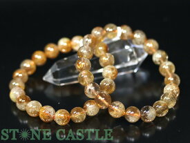 ☆高品質☆【ブレスレット】オレンジルチルガーデン 聚宝盆 (約10.5～11mm) 【パワーストーン 天然石 アクセサリー レディース メンズ】